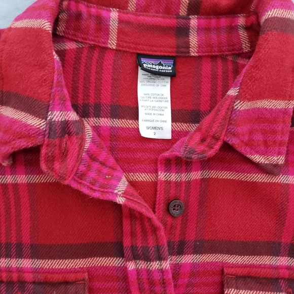Patagonia button down plaid shirts women M - Picture 2 of 7
